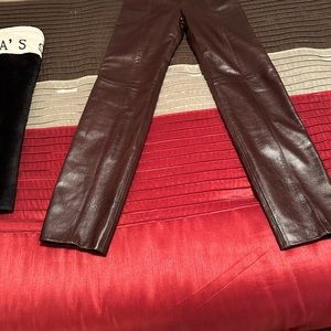 West Coast Chocolate fine Leather Pants❤️